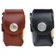 Mini Leather Golf Ball Pouch Belt Clip Accessory Bag | https://www.bestnamebadges.com