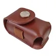 Mini Leather Golf Ball Pouch Belt Clip Accessory Bag | https://www.bestnamebadges.com