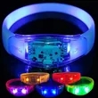 In Stock LED Flashing Glow Bracelet for Events Parties | https://www.bestnamebadges.com
