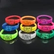 In Stock LED Flashing Glow Bracelet for Events Parties | https://www.bestnamebadges.com