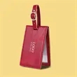 Leather Luggage Tag For Business | https://www.bestnamebadges.com