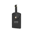 Flap Leather Travel Luggage Tag | https://www.bestnamebadges.com