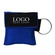 Custom Cpr Face Shield Mask Keyring | https://www.bestnamebadges.com