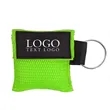 Custom Cpr Face Shield Mask Keyring | https://www.bestnamebadges.com