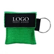 Custom Cpr Face Shield Mask Keyring | https://www.bestnamebadges.com