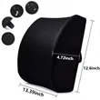 Memory foam back cushion | https://www.bestnamebadges.com