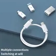 60w Fast Charge 9 in 1 Black Multi Charging Cable Case | https://www.bestnamebadges.com