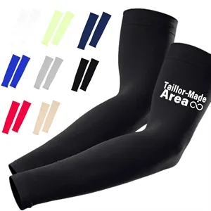 Protection Cooling Sports Sleeve Black Arm Sleeves