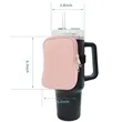 Cup Bottle Accessory Zipper Pouch Waist Bag | https://www.bestnamebadges.com