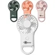Mini Pocket Fan with Mountaineering Buckle | https://www.bestnamebadges.com