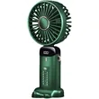 Rechargeable Digital Display Folding USB Fan | https://www.bestnamebadges.com