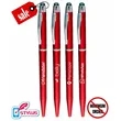 Union Printed - Appealing - Slim Stylus Twist Pen- 1-Color | https://www.bestnamebadges.com