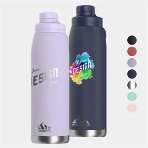 40 oz Hydrapeak® Stainless Steel Insulated Water Bottle | https://www.bestnamebadges.com