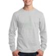 Port & Company® Long Sleeve Cotton T-Shirt | https://www.bestnamebadges.com