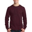 Port & Company® Long Sleeve Cotton T-Shirt | https://www.bestnamebadges.com