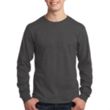 Port & Company® Long Sleeve Cotton T-Shirt | https://www.bestnamebadges.com