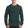Port & Company® Long Sleeve Cotton T-Shirt | https://www.bestnamebadges.com
