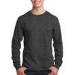 Port & Company® Long Sleeve Cotton T-Shirt | https://www.bestnamebadges.com
