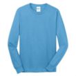 Port & Company® Long Sleeve Cotton T-Shirt | https://www.bestnamebadges.com