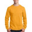 Port & Company® Long Sleeve Cotton T-Shirt | https://www.bestnamebadges.com