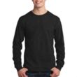Port & Company® Long Sleeve Cotton T-Shirt | https://www.bestnamebadges.com