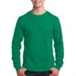 Port & Company® Long Sleeve Cotton T-Shirt | https://www.bestnamebadges.com