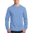 Port & Company® Long Sleeve Cotton T-Shirt | https://www.bestnamebadges.com