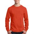 Port & Company® Long Sleeve Cotton T-Shirt | https://www.bestnamebadges.com