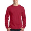 Port & Company® Long Sleeve Cotton T-Shirt | https://www.bestnamebadges.com