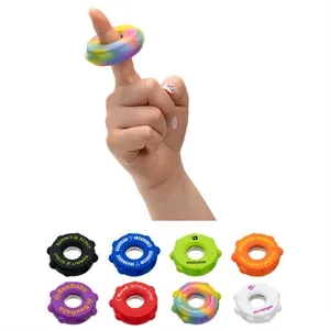 Gear Push Pop Spinner | https://www.bestnamebadges.com