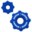 Gear Push Pop Spinner | https://www.bestnamebadges.com