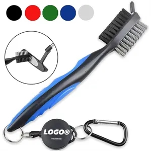 Dual-Sided Golf Club Cleaning Brush Water Refillable