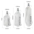 5 oz. TPU Collapsible Soft Flask Water Bottle | https://www.bestnamebadges.com