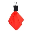 Microfiber Cleaning Cloth With Carabiner | https://www.bestnamebadges.com