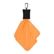 Microfiber Cleaning Cloth With Carabiner | https://www.bestnamebadges.com