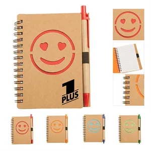 Die Cut Notebook With Pen