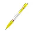 Adventising Plastic Push Ball Point Pen with Printed Paper R | https://www.bestnamebadges.com