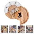 Bamboo Cheese Board Set | https://www.bestnamebadges.com