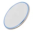 10W Qi Round Phone Wireless Charger | https://www.bestnamebadges.com