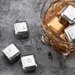 Stainless Steel Ice Cubes | https://www.bestnamebadges.com