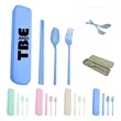 Wheat Straw Tableware Set | https://www.bestnamebadges.com