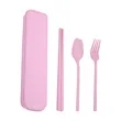 Wheat Straw Tableware Set | https://www.bestnamebadges.com