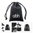 Pu Leather Drawstring Pouch | https://www.bestnamebadges.com