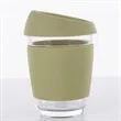 12OZ Glass coffee mug | https://www.bestnamebadges.com