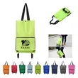 Folding Shopping Bag With Wheels | https://www.bestnamebadges.com