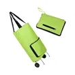 Folding Shopping Bag With Wheels | https://www.bestnamebadges.com