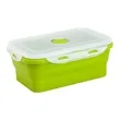 4 Piece Collapsible Silicone Lunch Box With Lid | https://www.bestnamebadges.com