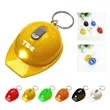Safety Helmet Keychain With Flashlight | https://www.bestnamebadges.com