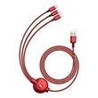 3 In 1 Retractable Usb Charging Data Cable Set | https://www.bestnamebadges.com