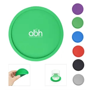Round Silicone Coaster